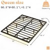 AMERLIFE Floating Bed Frame with LED Lights, No Box Spring Needed, Noise-Free - 2 of 4