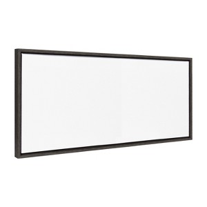 Kate and Laurel Sylvie Blank Framed Canvas 18x40 - 1 of 4