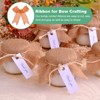 Unique Bargains Burlap Wired Edge Durable Thick Fabric Ribbons for DIY Crafts 1 Pc - 4 of 4