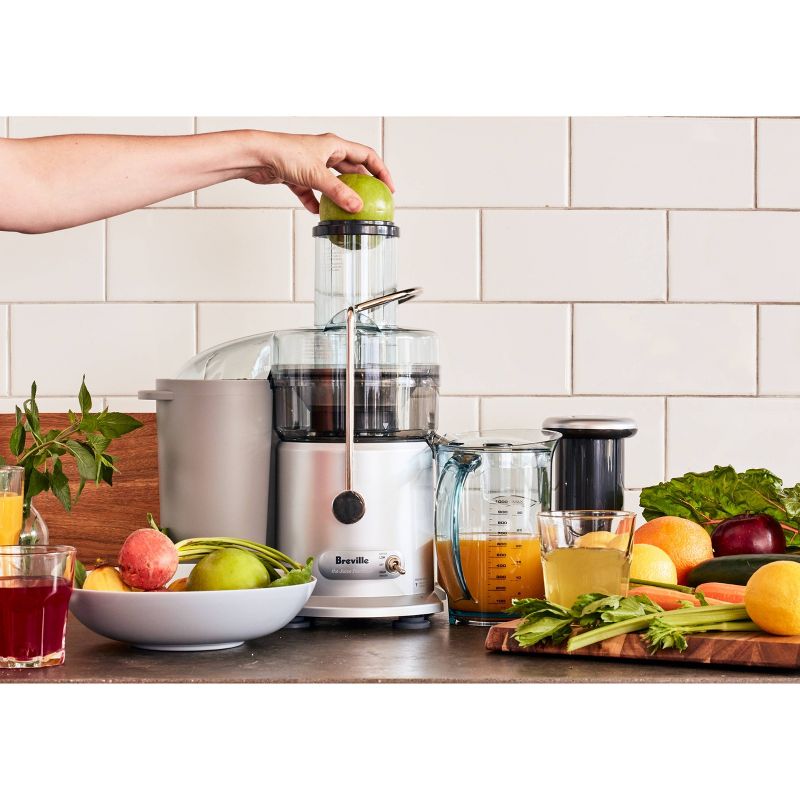 Breville Brushed Stainless Steel Electric Juicer JE98XL, 3 of 6