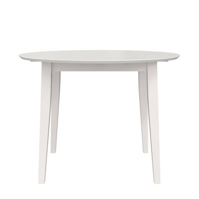 White 3-Piece Drop Leaf Dining Set with Chairs