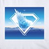 Women's Superman Fortress of Solitude Take Me Home Cap Sleeve Baby Rib Crop Top - 3 of 4