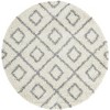 Unique Loom Trellis Shag Ruth Trellis Indoor Woven Area Rug - 2 of 4