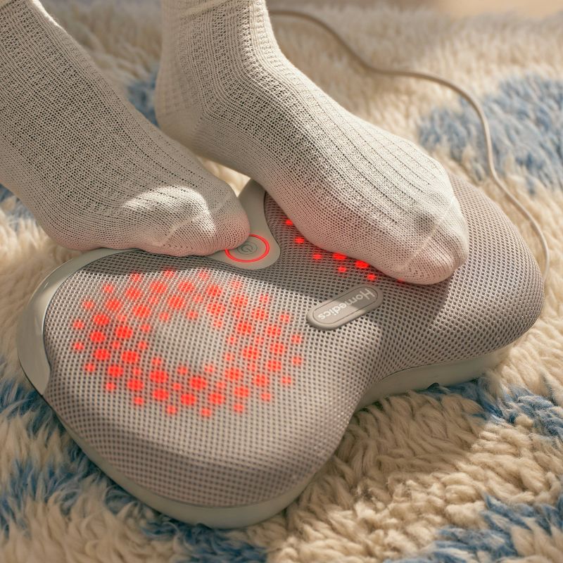 HoMedics Shiatsu Electric Foot Massager with Heat, 4 of 10