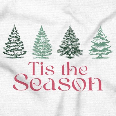 Classic Christmas Tree Tis The Season Toddler Baby Graphic T Shirt Brisco Brands