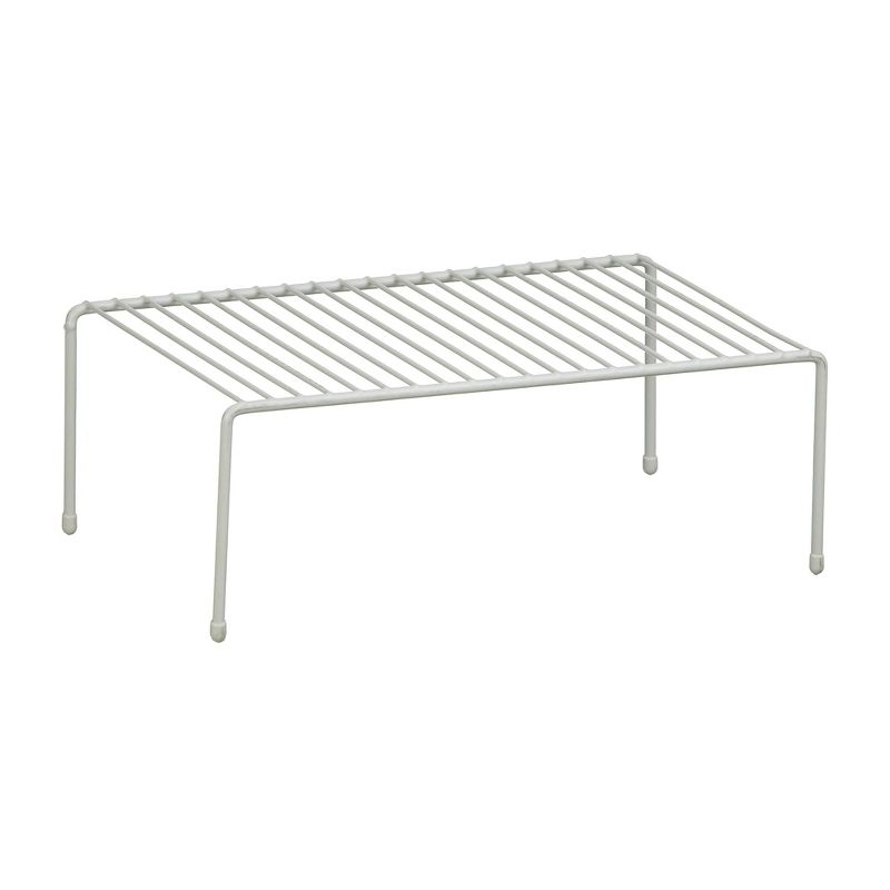 ClosetMaid 16.25'' x 8.38'' x 5.68'' Large Kitchen Wire Shelf Rack Organizer Unit For Countertops, Drawers, Cabinets, and Pantries, White, 3 of 8