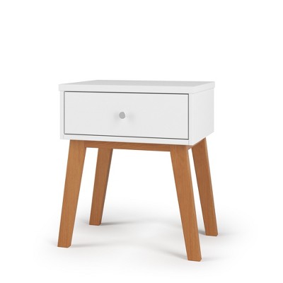 Child Craft SOHO 1 Drawer Nightstand for Nursery or Bedroom, Large Storage Drawer, Made of Sturdy Pinewood, Non-Toxic, Baby Safe Finish