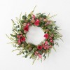 Sullivans Artificial Wildflower Pansy Wreath - 3 of 3