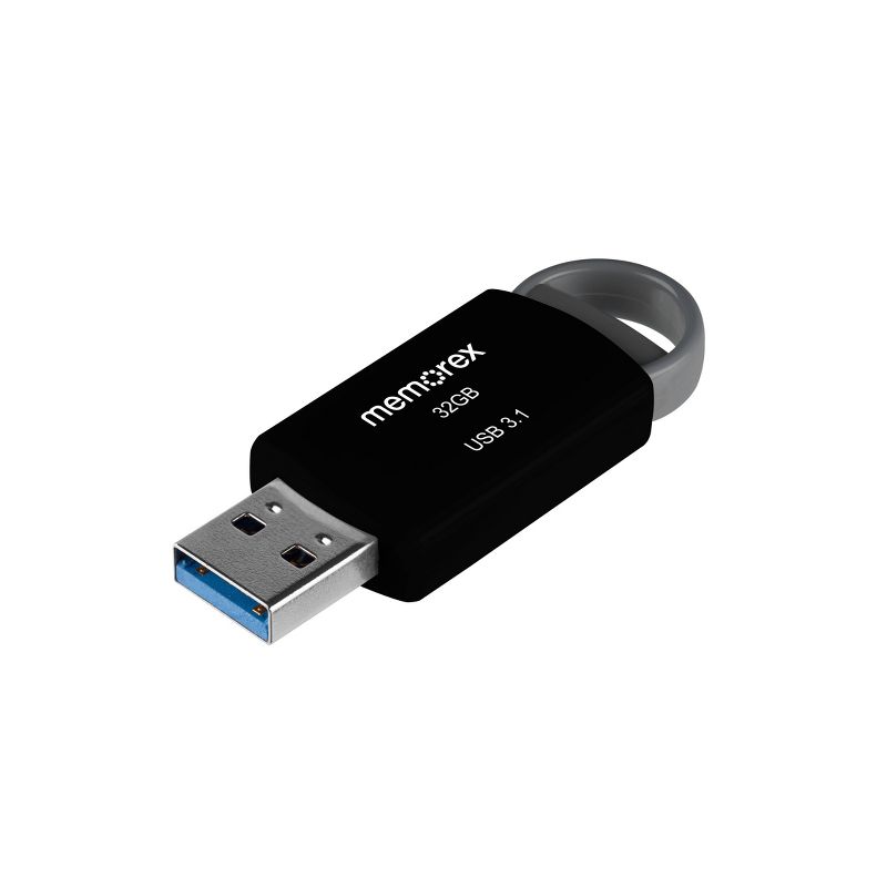 Memorex 32GB USB 3.1 Flash Drive - Black, 3 of 8