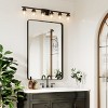 Wall-Mounted Mirror Rectangle Bathroom Vanity Mirrors Framed Mirrors Aluminum Framed Bathroom Mirror - 4 of 4