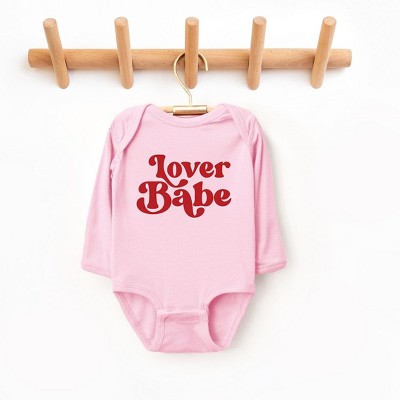The Juniper Shop Lover Babe Baby Long Sleeve Bodysuit