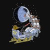 Men's Star Wars Christmas Darth Vader Santa's Sleigh Long Sleeve Shirt - 2 of 4