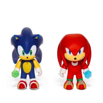 NECA Sonic the Hedgehog Chaos Mini Series Sonic and Knuckles 3" Vinyl Figures - 2pk