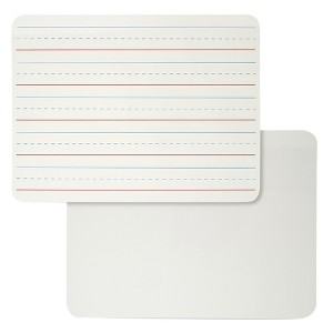 Charles Leonard Dry Erase Board - Two Sided Magnetic; Plain/Lined - 1 of 2