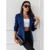 Clearlove Blazers for Women Business Casual Long Sleeve Lapel Open Front Suit Jacket with Pockets - 3 of 4