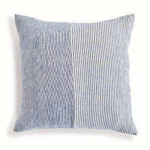 Plum & Post Otis Pinstripe Pillow 24" - 1 of 4