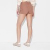 Women's Low-Rise Cargo Camp Denim Shorts - Wild Fable™ - 3 of 3