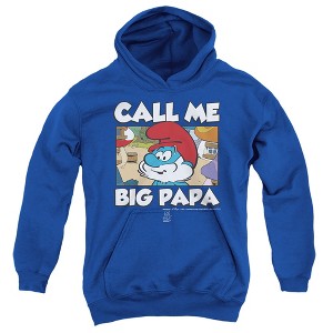 Boys’ Smurfs Call Me Big Papa Hooded Sweatshirt - 1 of 4
