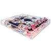Azar Displays Deluxe 3 Piece Clear Acrylic Tray Set, Two Narrow Rectangle Trays and One Large Rectangle Tray Organizer for Desk or Counter - 2 of 4