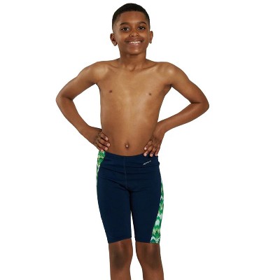 Sporti Sporti HydroLast Arrowhead Splice Jammer Swimsuit (22-40) Green 26