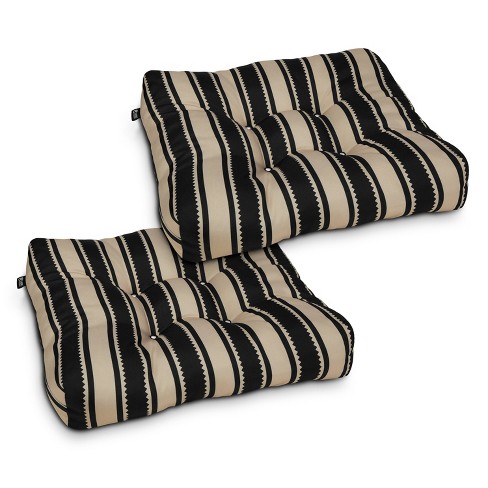 2pk Water Resistant Square Patio Seat Cushions Sedona Classic Accessories Target - Classic Accessories Patio Furniture Cushions