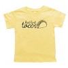 The Juniper Shop But First, Tacos Outline Toddler Short Sleeve Tee - 2 of 4