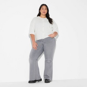 Women's Crewneck Cardigan - Wild Fable™ - 1 of 3