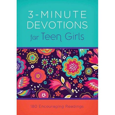 3-Minute Devotions for Teen Girls - by  April Frazier (Paperback)