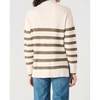 Women's Stripe Zip-Up Sweater - Dex - 2 of 4