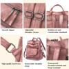 Generic Backpack Purse, Women Leather Back pack Purse Waterproof Anti-theft Shoulder Bags Handbags - 4 of 4