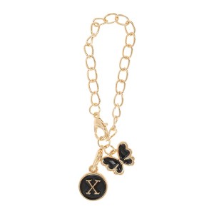 Unique Bargains Butterfly Heart Cup Chain Charm Water Cup Pendant 1 Pc - 1 of 4