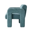 Upholstered Accent Chair 31.10" Wide Boucle Modern Accent Chair Side Chair Comfy Wide Armchair For Bedroom, Office, Home, Living Room - 4 of 4