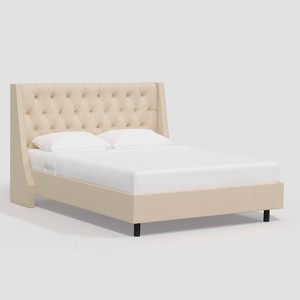 Gilford Wingback Platform Bed in Velvet - Threshold™ - 1 of 4