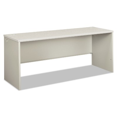 HON 38000 Series Desk Shell 72" Wide Laminate Silver Mesh/Light Gray 38925B9Q