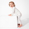 Bellabu Bear Baby Milk and Cookies White Bamboo Convertible Footie - 2 of 4