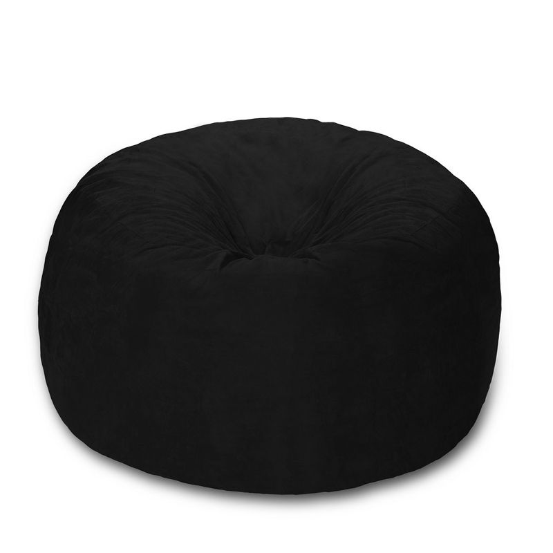 6' Huge Bean Bag Chair with Memory Foam Filling and Washable Cover - Relax Sacks, 3 of 11