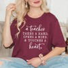 Simply Sage Market Women's A Teacher Touches A Heart Short Sleeve Graphic Tee - 2 of 3