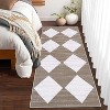 10x13 Washable Area Rug, Non-Slip, Non-Shedding Indoor, Trellis Print, Low Pile, Foldable for Bedroom, Living Room, Kids Room, Grey - 3 of 4