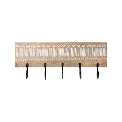 iron wall hook rack