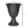 DCN Azura Classic Tall Plastic Urn - 3 of 3
