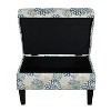 Sapphtopaz 28" Storage Bench Ottoman with Storage, Storage Organizer Ottoman Bench with Padded Seat Cushion for Living Room, Bedroom - 2 of 4