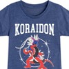 Girls' - Pokémon - Koraidon Collegiate Fitted Short Sleeve Graphic T-Shirt - 2 of 4