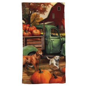 Briarwood Lane Fall Hand Towel 26x18 Autumn Farm For Fall Hand Towel - 1 of 3