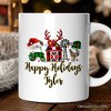 Farm Buffalo Plaid Christmas Mug, Farmhouse Gift (Non-Custom Only)| OrnamentallyYou - image 4 of 4