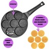 Cucina Pro Fairy Friends Mini Pancake Pan - Make 7 Unique Flapjacks - Nonstick Griddle for Breakfast Magic & Easy Cleanup - 3 of 3