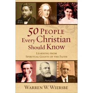 50 People Every Christian Should Know - by  Warren W Wiersbe (Paperback) - 1 of 1