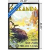 Trends International Marvel: Hero Lands - Wakanda Framed Wall Poster Prints - 3 of 4