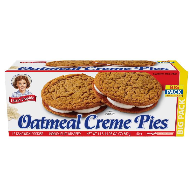 Little Debbie Oatmeal Creme Pies, 3 of 7