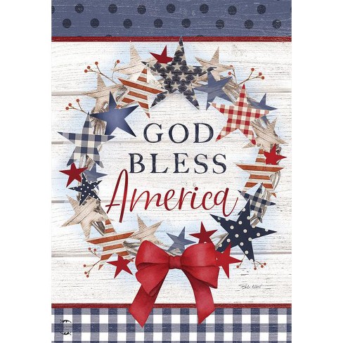 Briarwood Lane God Bless America Eagle Garden Flag Patriotic 4th Of July  18 X 12.5 : Target