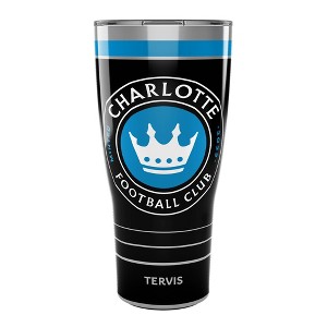 MLS Charlotte FC 30oz MVP Stripe Stainless Steel Tumbler - 1 of 3